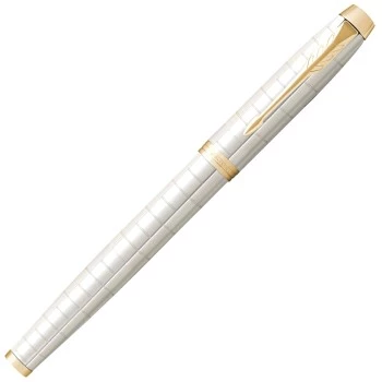 Ручка перьевая Parker IM Premium F318, Pearl GT (Перо F)